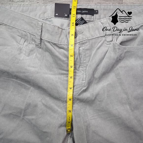 Calvin Klein Boot Cut Corduroy Pants Size 14 - Picture 4 of 6